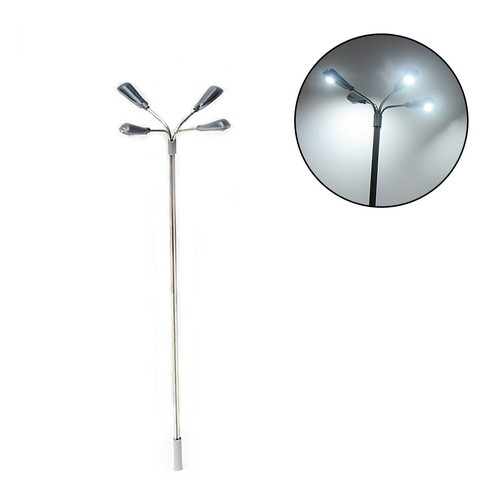 5 St??ck Sandtisch Modelleisenbahn Spielplatz Ma?stab 1:100 Lampen Hof Stra?en - Bild 4 von 8