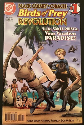 Birds of Prey Revolution #1 NM Gary Frank Cover Black Canary 1997 DC Comics