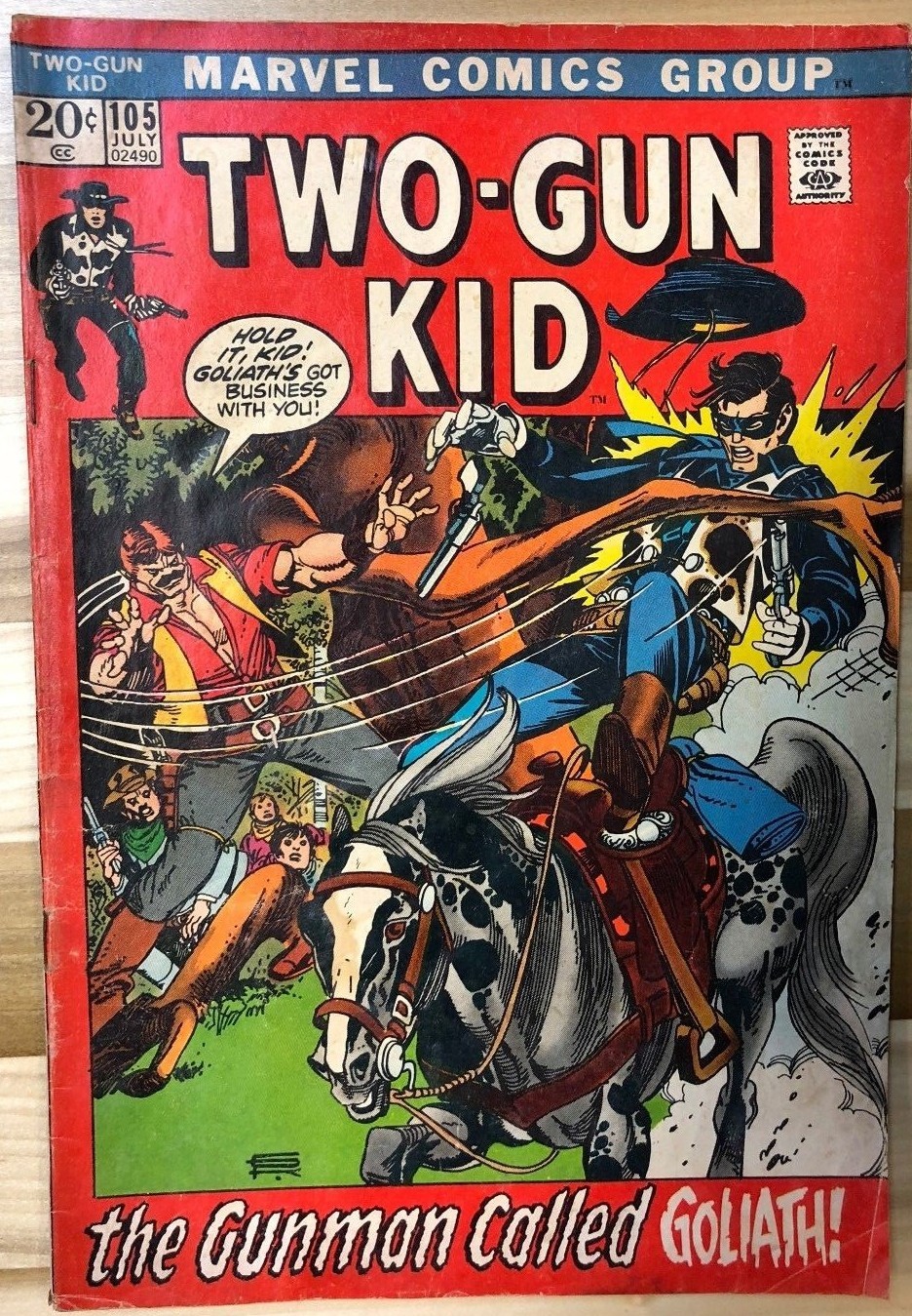 TWO-GUN KID #105 (1972) Marvel Comics VG