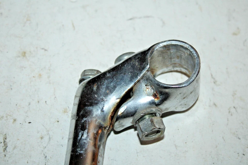 Vástago de pluma Win Vintage 22,2 mm plata 50 mm 25,4 mm híbrido carretera acero ¡Envío a EE. UU.! Foto 2 de 4