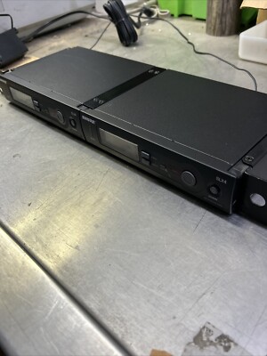 Shure Zender Rack 2 LOT - Shure SLX4 Rack Mountable Wireless Mic Receiver 518-542MHz | eBay