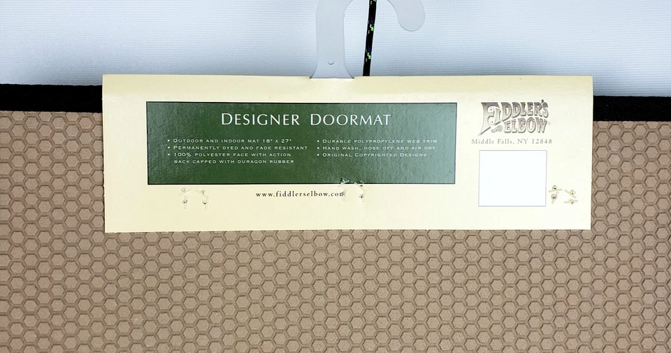 Fiddler's Elbow Labrador Retriever - Felpudo de diseño 18" x 27" - Interior/Exterior Foto 2 de 3