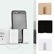 Wall Mounted Charging Organizer Rack Tool Storage Box Mobile Phone Holder Stand