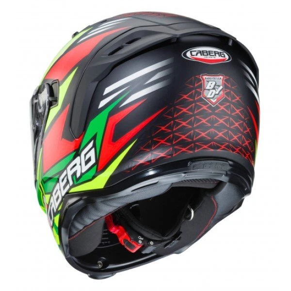 Caberg Avalon Giga Matt Black Yellow Red Fluo, photo 4 of 4