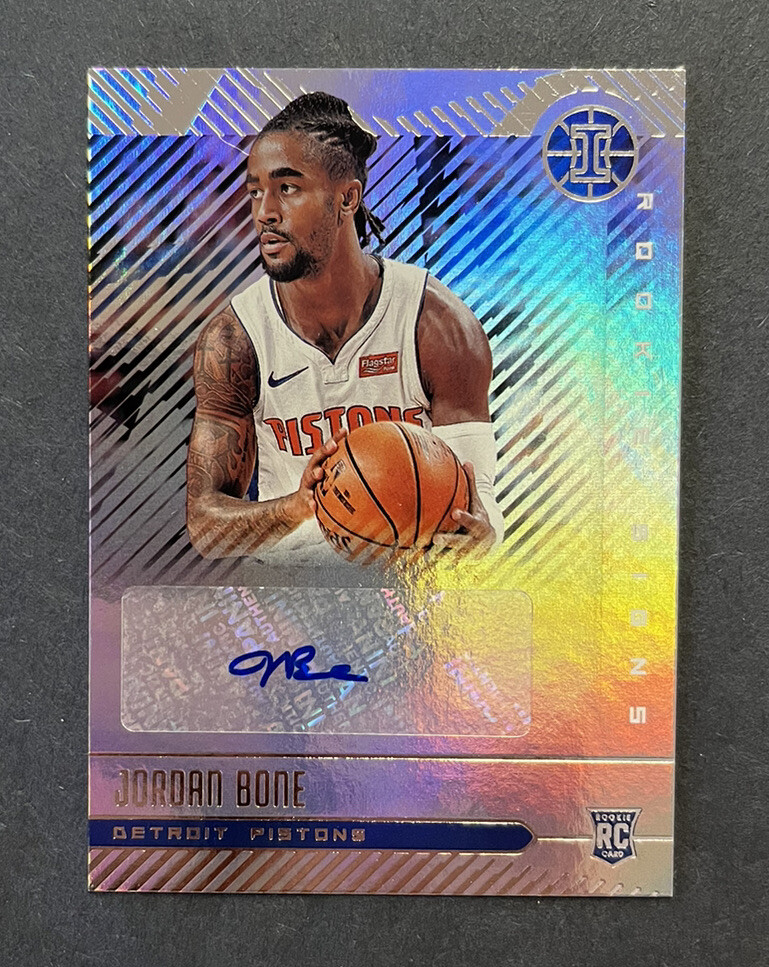2019-20 Panini Illsions Rookie Signs JORDAN BONE #RS-JBN Auto