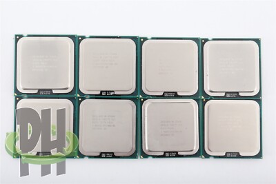 Lot of 8 Intel Core 2 Duo E7600 3.06GHz 3MB 1066MHz SLGTD LGA 775 CPU Processor