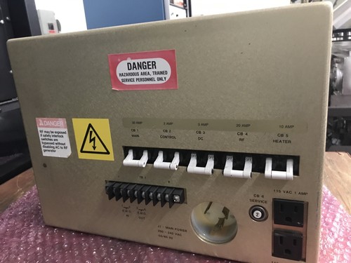 AC Power Supply AC Service Item CE 1004-00402 , Tegal 901e 903e Etcher DQ-5-005 - Picture 7 of 12