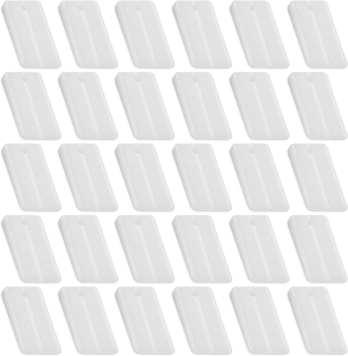 Clear plastic sales wedges