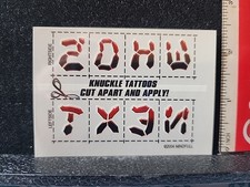 Temporary Tattoo New On Card Various Designs Available Will Combine Shipping