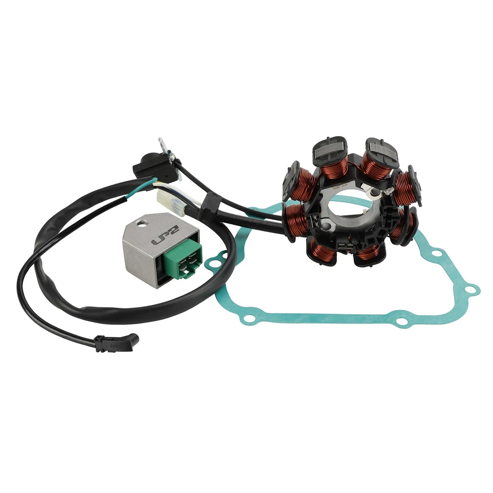 STATOR + REGULATOR RECTIFIER + GASKET FOR KAWASAKI KLX140 KLX140L KLX140G 08-23, Foto 4 de 4