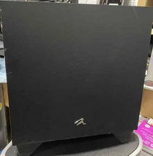 MartinLogan - DYNAMO 600X 10" 120W Powered Subwoofer - Satin Black, Power Cord