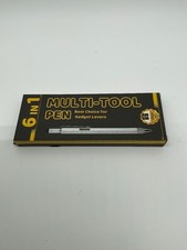 10 6 IN 1 Multi Tool Pen Retractable Screwdriver Stylus Level Ruler New