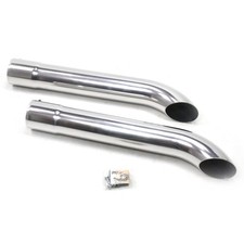 Patriot Exhaust Side Tube Turnouts With Muffler Metallic Ceramic Coated Patriot Exhaust Side Tube Turnouts With Muffler Metallic Ceramic Coated