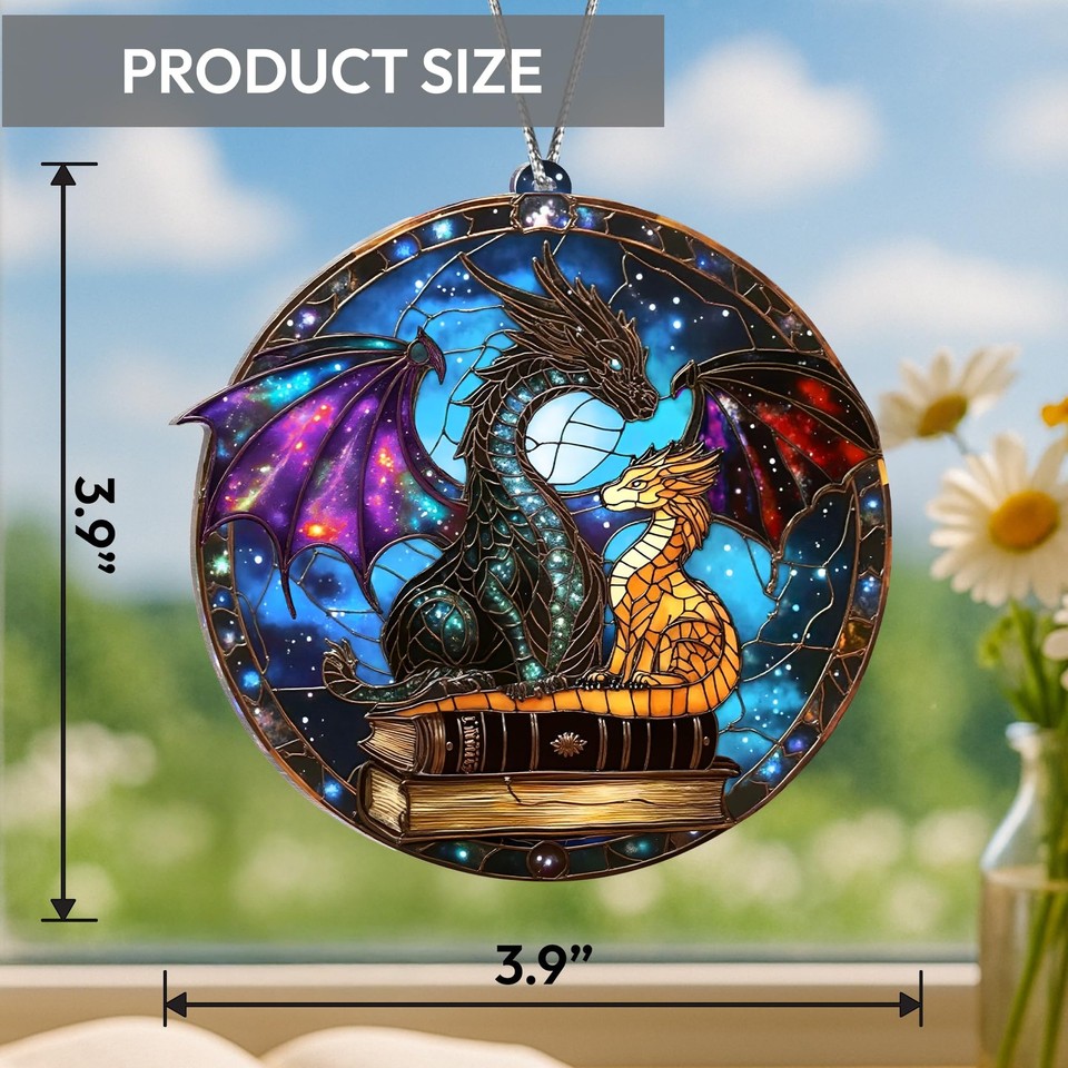 Tairn and Andarna Fourth Wing Merch, Acrylic 4th Wing Dragon Gifts