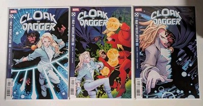  CLOAK OR DAGGER (2025) #1 2 3 VF+ COMPLETE SERIES SET X-MEN MARVEL COMICS