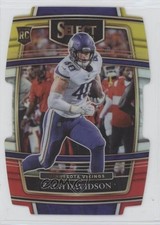 2021 Panini Select Concourse Red & Yellow Prizm Die-Cut Zach Davidson #95 uw8