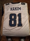 Puma Az-Zahir Hakim St. Louis Rams #81 Signed NFL Football Jersey Mens L — photo 6