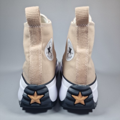 Zapatillas de senderismo Converse Run Star para mujer talla 5 beige zapatos de plataforma cómodos - Imagen 9 de 19