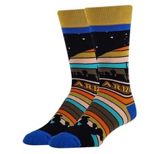 Men's Novelty Crew Socks   Oooh Yeah Funny Casual Dress Socks, Arizona