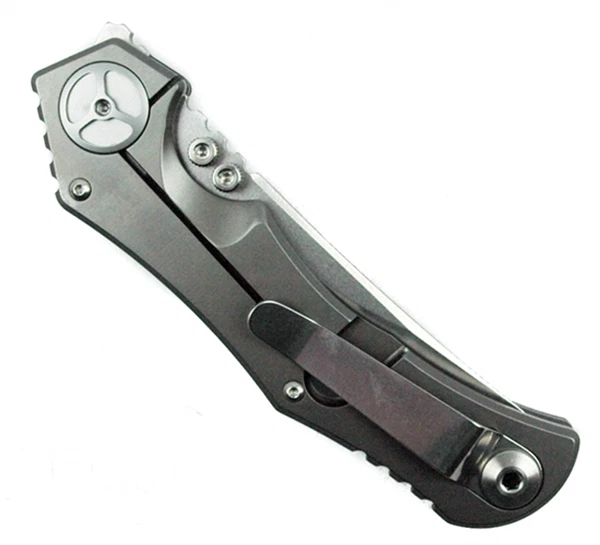 Quartermaster QSE-2 Ricardo Tubbs 4" lâmina lavada em pedra S35VN, cabo preto G10 - Imagem 2 de 2