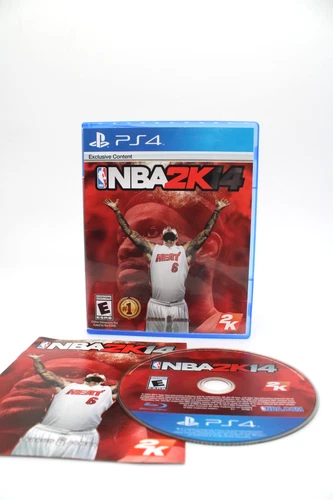 Refurbished PS4 NBA 2K14 2014 Complete CIB Mint Excellent Blue Label Clean Disc