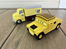 Disney Pixar Cars Race-O-Rama Dustin Mellows & Sven Hummer +FAST SHIPPING!