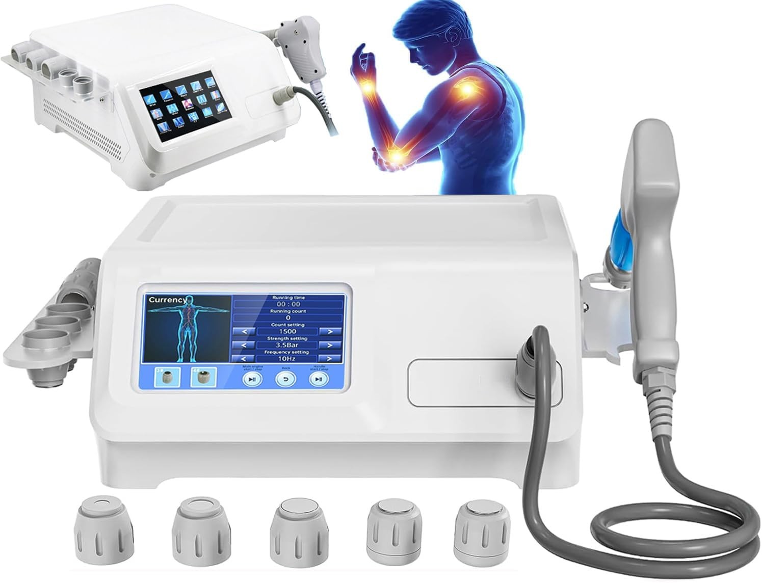 Extracorporeal Shock Wave Therapy Machine For Muscle Joint Pain Relief ...