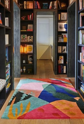 Designer Rug | Irregular Rug | Wool area Rugs | Living Room Rug | Tufted A157