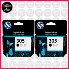 Original HP 305 Black Twin Pack - For HP ENVY / Deskjet Printers
