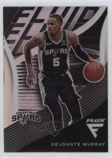 2020-21 Panini Flux Fluid Silver Prizm Dejounte Murray #13 14t3