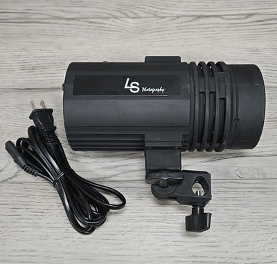 LS Photography Studio Monolight Strobe Flash Light w/ Modeling Lamp & Cord 120V
