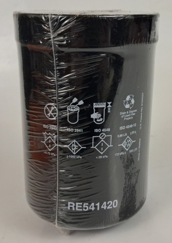 John Deere OIL FILTER RE541420 Genuine OEM Part New Free Shipping - Afbeelding 2 van 5