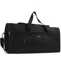 Men Large Holdall Bag Gym & Sports Duffle Bag Canvas Travel Weekend Shoulder Bag