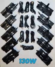 Lot of 10 Genuine OEM Dell 130W AC Adapter Charger 7.4mm Barrel Latitude WD19