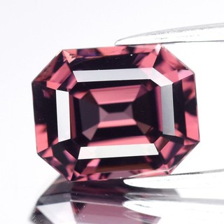 💎 3.41ct 9.3x7.5mm VVS Emerald Cut Natural Rosy Pink Spinel Elegant Burma Gem