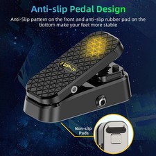 2-in-1 Wah & Volume Pedal SONICAKE VolWah Active Expression Guitar FX2-in-1 Wah