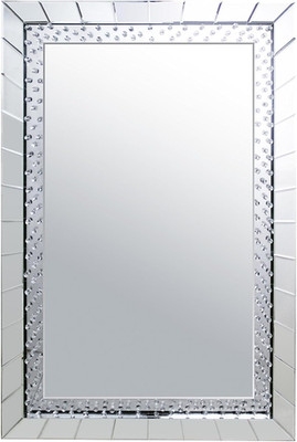 Nysa Beveled Rectangular Wall Mirror - Elegant Home Decor