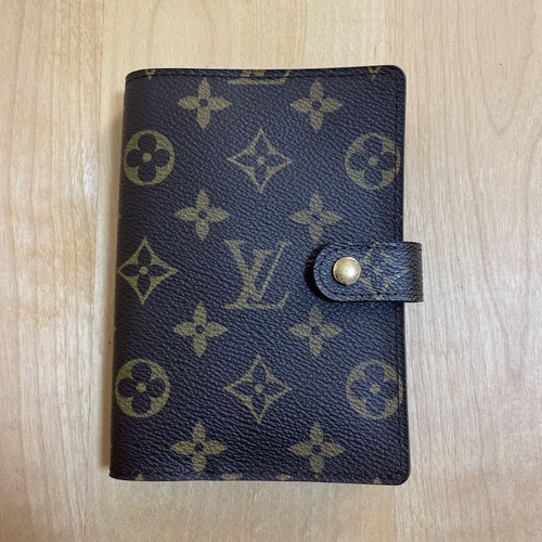 Louis Vuitton Monogram Schedule Book Agenda PM Notebook