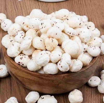100% Bio Fox Nuts Phool Makhana Healthy Vegan Snacks | Natural Crunch