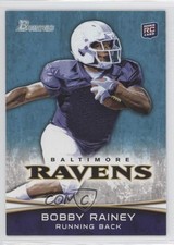 2012 Bowman Bobby Rainey (Right Hand Off Card) #163 Rookie RC 1u7. rookie card picture