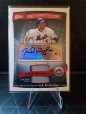 2010 Topps - Peak Performance David Wright #PPAR-DW Autograph Relics /50 
