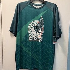 Mexico National Team Men's Sublimated Soccer Jersey Sz Large