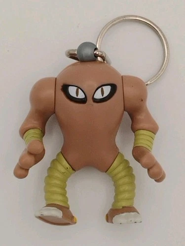 Vintage 1999 Burger King Pokemon Nintendo Hitmonlee Keychain, Keyring 