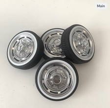 125 22 59 Impala Hubcap Style Wheels On Low Profile White Wall Tires