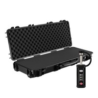 Wiltec Waffenkoffer 109,8X41,5X15,5Cm Langwaffenkoffer Gewehrkoffer Tsa Schloss