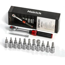 Drehmomentschlüssel Fahrrad 1/4 Zoll, 1-25Nm, M Presse, Ratschenkasten, Bits