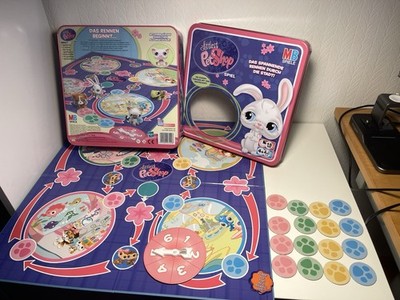 Littlest Pet Shop LPS Brettspiel Hasbro Spielbrett Schöne Metall Box Mit OVP