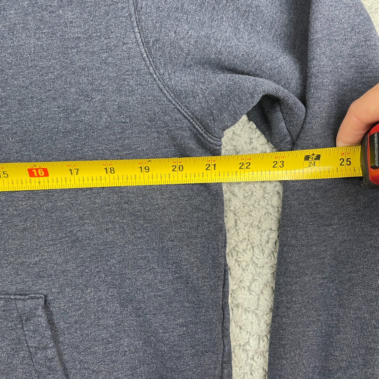 Mountain Hardware Hoodie Large Gray Sweatshirt Ho… - image 4