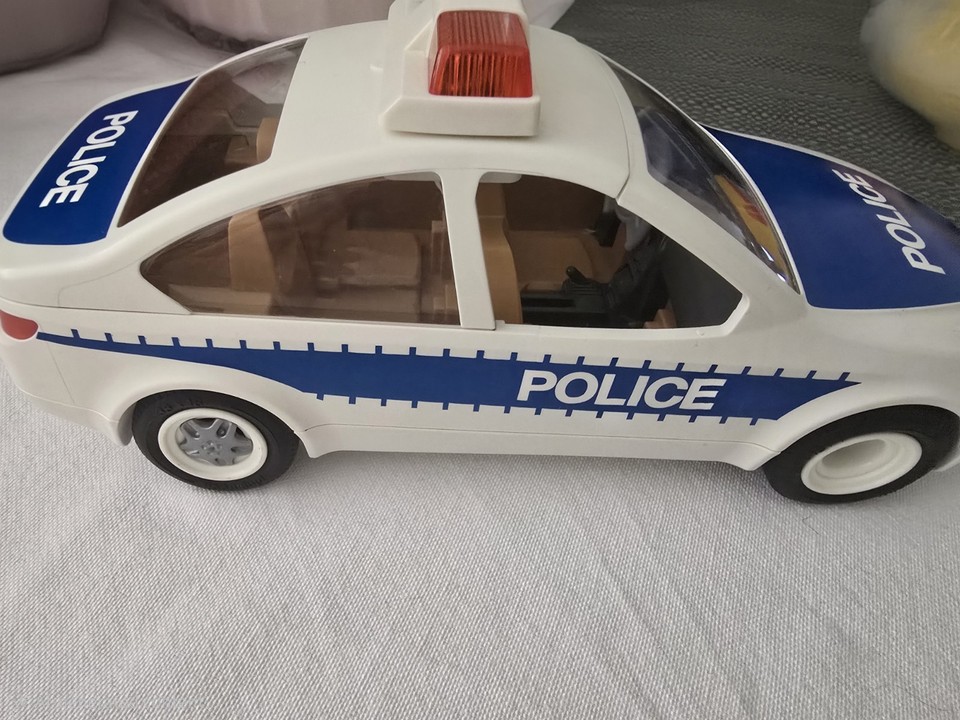 PLAYMOBIL Police Vehicles Bundle w/ Car, Boat, Helicopter, Trucks ...