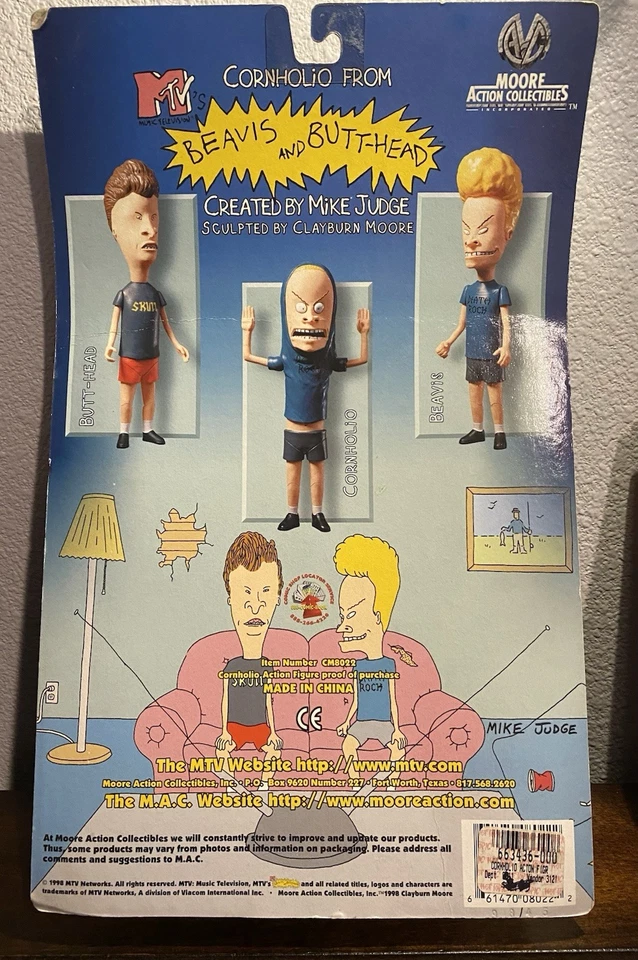 Figura Beavis and Butt-Head "Cornholio" - Moore Action Collectibles - Mike Judge Foto 2 de 2